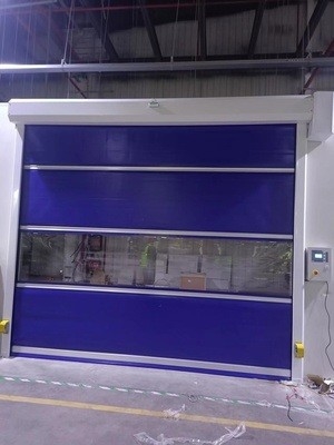                  High Speed Roller Shutter Door to Rapid Isolation Clean Room Fast Shutter Door             