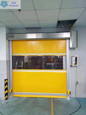                  Manufacturer Direct Sale PVC High Speed Professional Low Prices Rapid Electric Roll up Door             