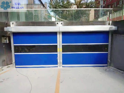                  Manufacturer Direct Sale PVC High Speed Professional Low Prices Rapid Electric Roll up Door             