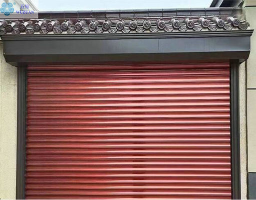 Anti Hurricane Safety And Protection Aluminium Roller Shutter Windows And Doors