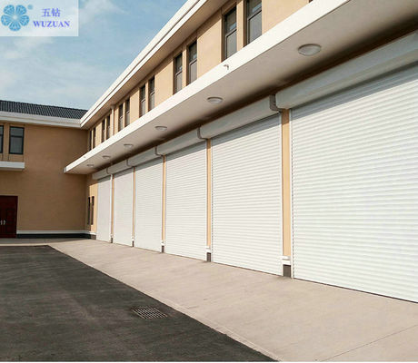 0.8mm Aluminum Bulletproof Vertical Roller Shutter Garage Doors