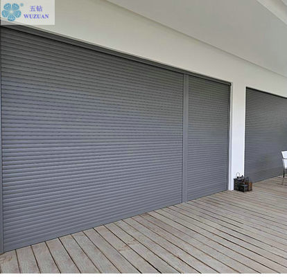 ODM Aluminium Roller Shutter Doors With PU Foam Infilled