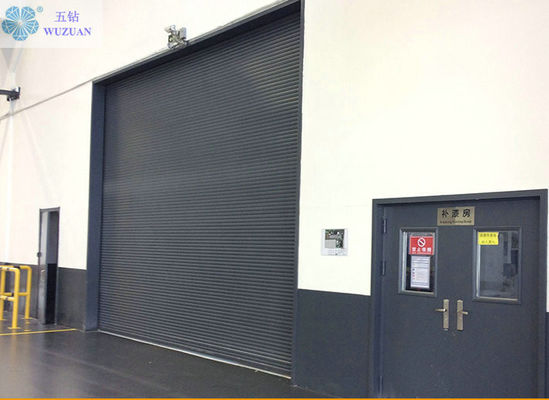 220V Aluminum Alloy Electric Workshop Roller Shutter Doors