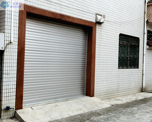 50mm width slat Aluminum Alloy Rolling Shutter Doors for Garage