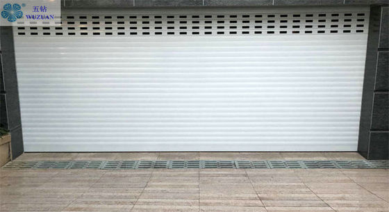 50mm width slat Aluminum Alloy Rolling Shutter Doors for Garage