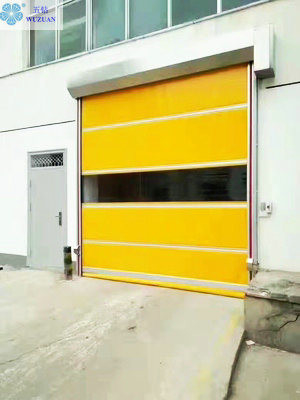                  Industry Fast Rolling Automatic Operated PVC High Speed Rapid Lift Roller Shutter Door             