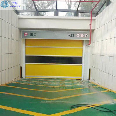                  Automatic Fast Industrial PVC High Speed Rolling Shutter Door             